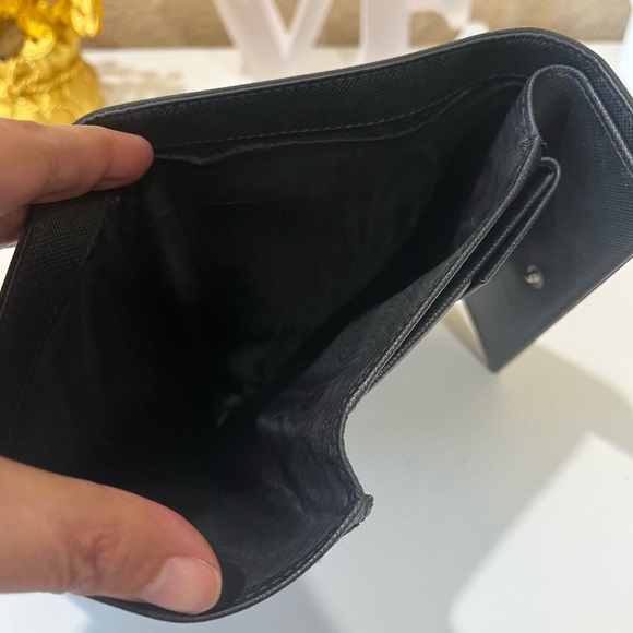 PRADA TESSUTO BLACK NYLON WALLET - Picture 12 of 15